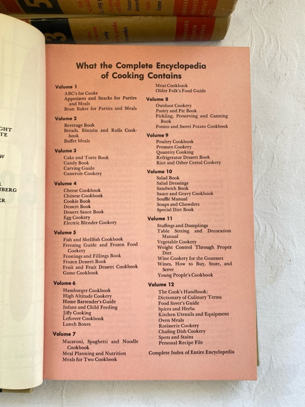 Mary Margaret McBride Vintage 1958 Encyclopedia of Cooking 7 Cookbook Volumes - Picture 7 of 13
